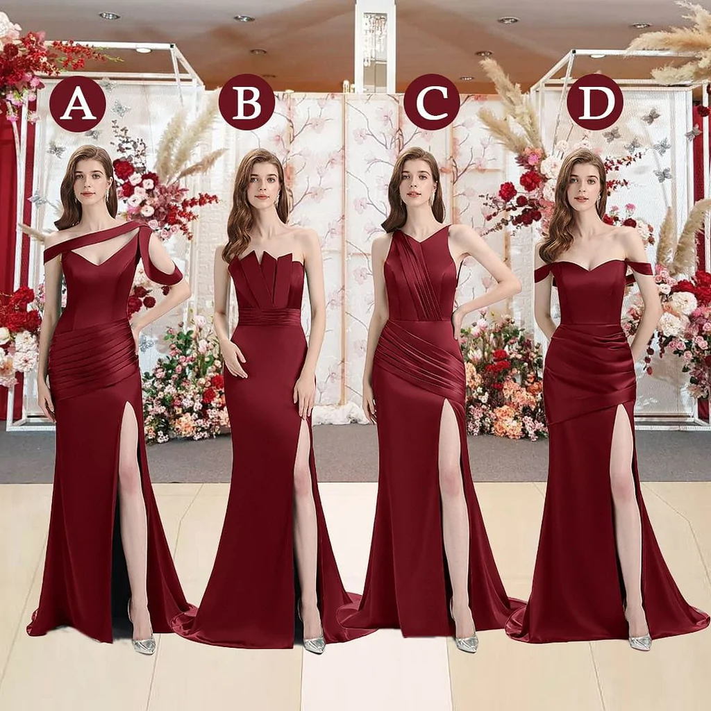 Shop Chic Modern Satin Bridesmaid Dresses Online – ChicSew Shop Chic Modern Satin Bridesmaid Dresses Online – ChicSew