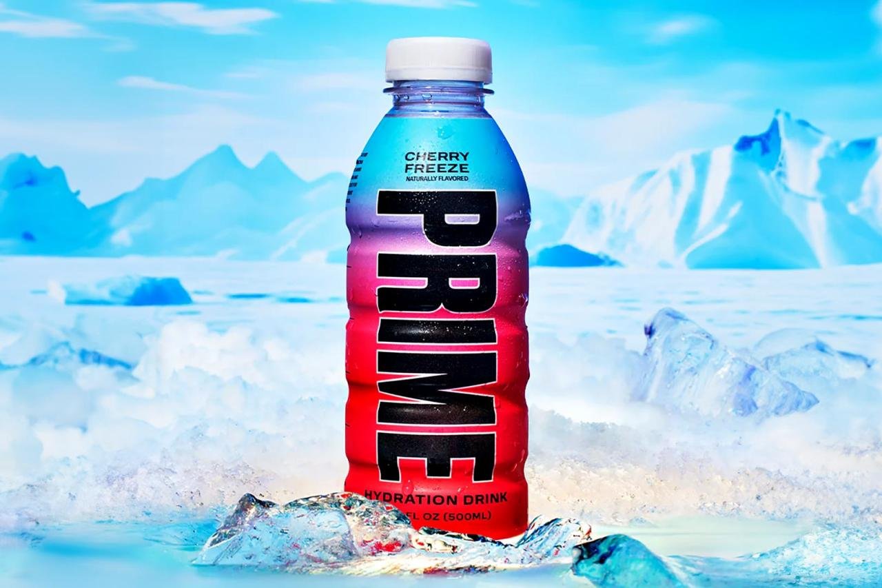 Cherry Freeze Prime Hydration Drink coming to Walmart next week