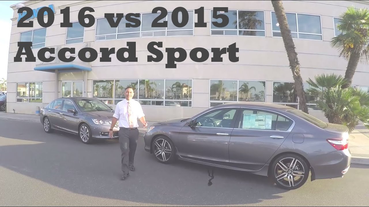 What Is The Difference Between Honda Accord Sport And Touring? - Honda ...